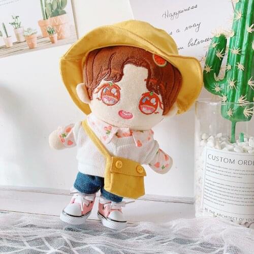 [MYKPOP]KPOP Dolls Clothes & Accessories: Clothes 5pcs Set for 20cm doll (without doll) Fans Collection SA20080605
