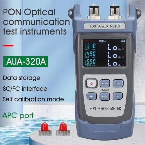 COMPTYCO AUA-320A/U Handheld Fiber Optical PON Power Meter FTTX/ONT/OLT 1310/1490/1550nm AUA-320U