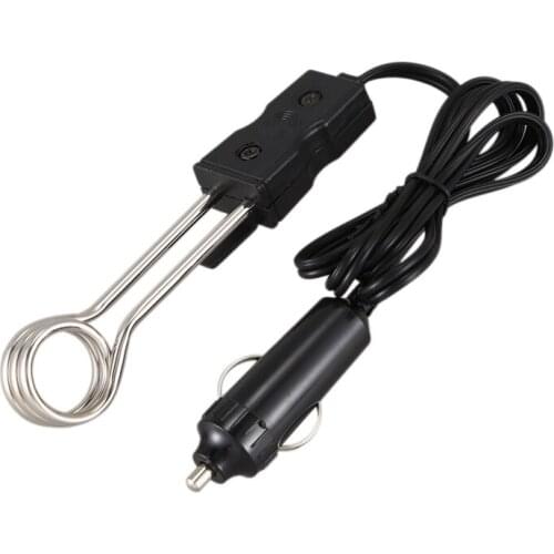 Portable 24V Electric Car Boiled Immersion Water Heater Traveling Camping Picnic New