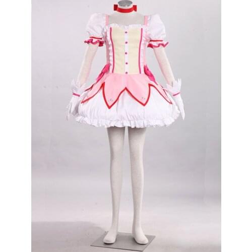 Puella Magi Madoka Magica cosplay Kaname Madoka cosplay costume halloween