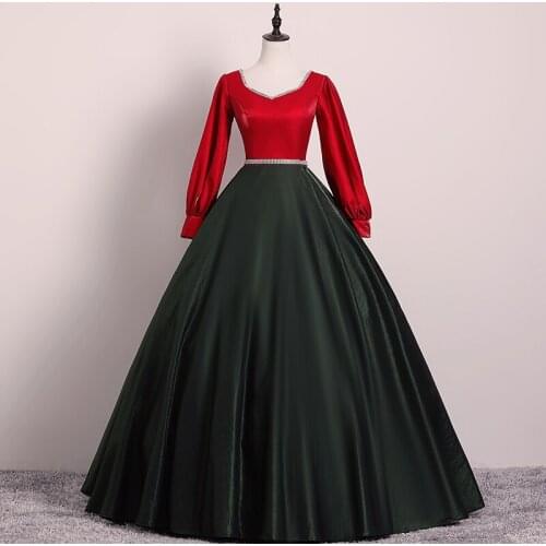Quinceanera Dress 2021 New Long Sleeve Simple Party Dress Luxury Prom Ball Gown Robe De Bal Vestidos De Plus Size