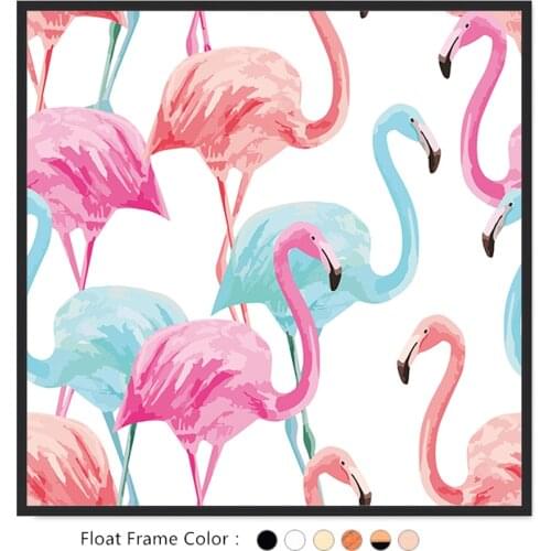 Modern Flamingo Wall Art Canvas Painting Wall Pictures For Living Room Decoration