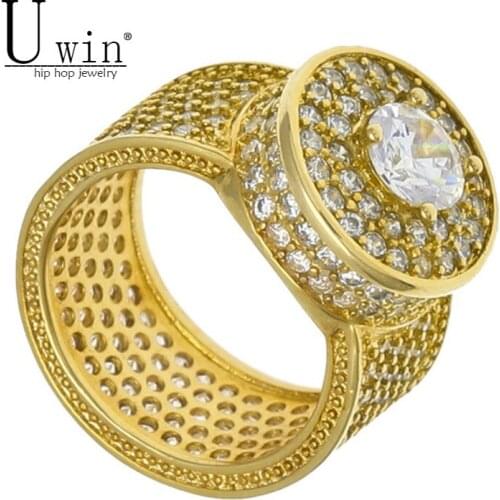Серебряные кольца для мужчин UWIN China At AliExpress