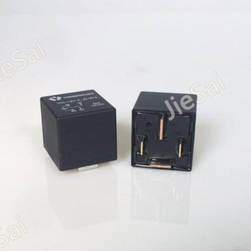 YCL-12V-A copper wide pin 4pin 12V 80A high-frequency inverter waterproof automotive relay car relay for Car modification