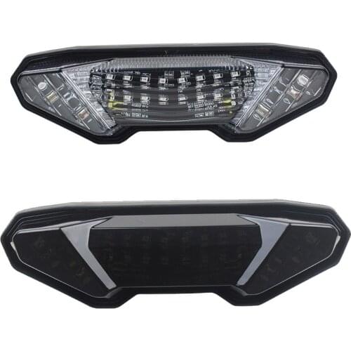 Motorcycle Assembly Smoke Clear LED Tail Light Turn signal Lamp for YAMAHA MT-09 FZ-09 14-16 FJ-09 MT09 Tracer 15-16