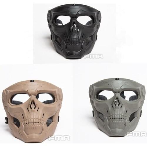 FMA Outdoor Products Skull Messenger Mask Halloween Style face shield TB1390