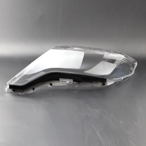 2 pcs for Toyota Prado 2014-2016 lens lampshade shell Transparent headlight housing Front cover Plastic headlight housing lens