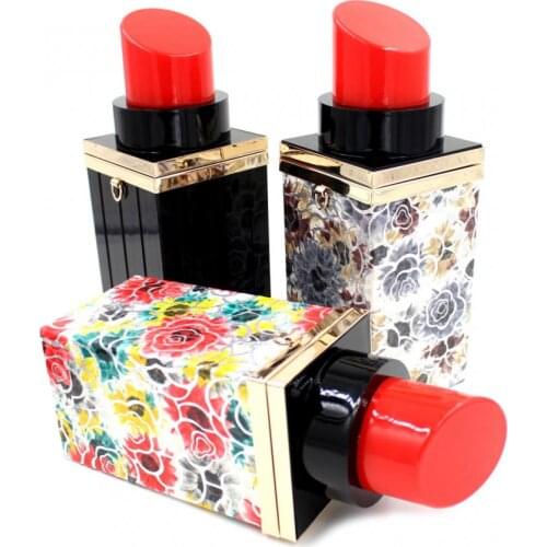 Acrylic Bag Mini Lipstick Perfume Bottle Clutch Purse Evening Bag 2017 Fashion Luxury Women Handbag Chain Shoulder Messenger