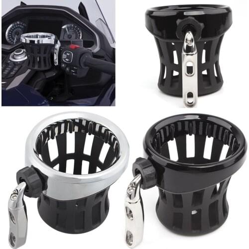 Motorcycle Drink Cup Holder Beverage Holder For Honda Goldwing 1800 GL1800 01-15 F6B 13-15 Water Bottle Cup Carrier Support Rack