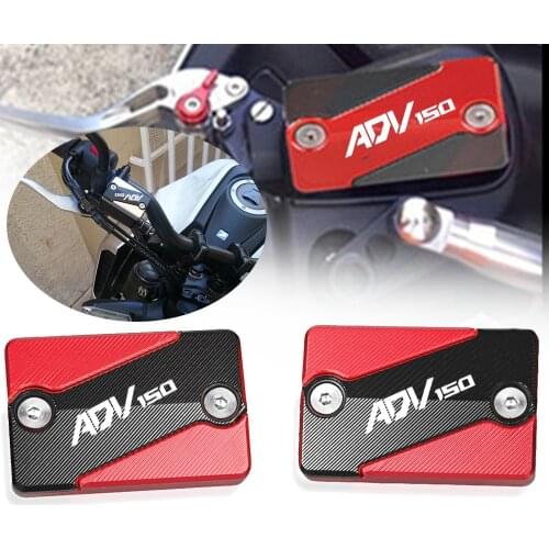 For HONDA ADV150 Adv 150 Cylinder Caps Motorcycle 2019-2020 Front Brake Fluid Reservoir Cap Cover Protection Guard Accessories