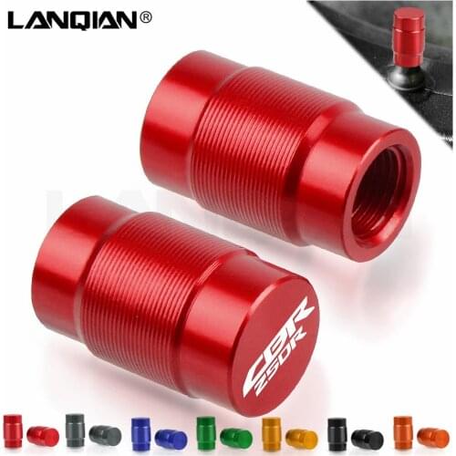 For Honda CBR250R Motorcycle Aluminum Wheel Tire Valve Stem Caps CBR 250 R CBR 250R 2011 2012 2013 2014 2015 2016 2017 2018