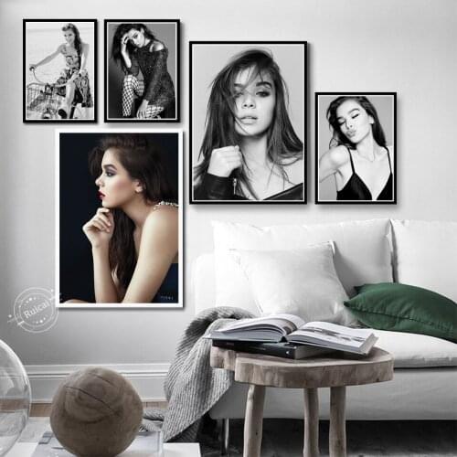 Hailee Steinfeld Poster Actress Singer Prints Art Canvas Painting Wall Pictures Home Decor quadro cuadros