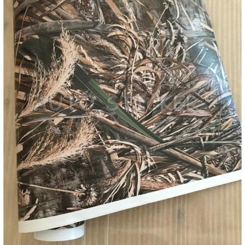 10/20/30/40/50cm*152cm Realtree Camo Vinyl Bulrush Car Wrap PVC Adhesive Real Tree Camouflage Film For Motorcycle Car Trucks