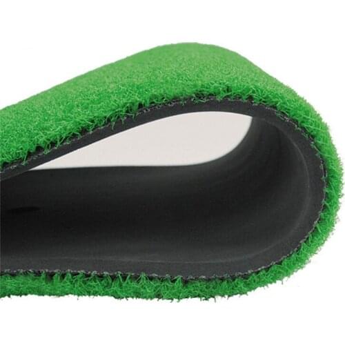 Indoor Golf Practice Mat Residential Training Artificial Grass Golf Exercise Mat Practice Rubber Tee Holder Golf Mat Pads