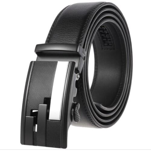 Famous Brand Belt leather high-grade leather belt designer design mens luxury automatic metal buckle belt LY125-0305-1