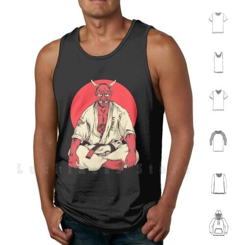 The Oni tank tops vest sleeveless Bjj Brazilian Jiu Jitsu Bjj Lifestyle Mixed Martial Arts Oni Japan Martial Arts