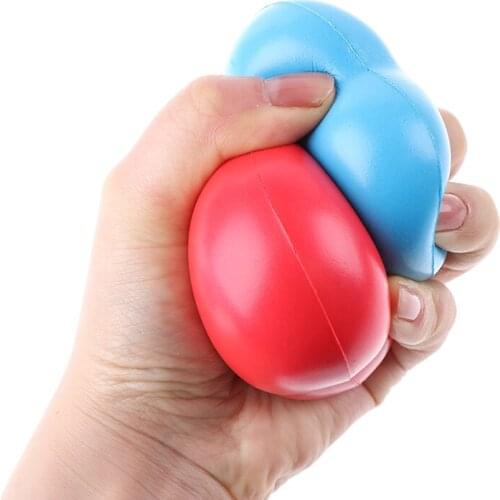 1 Piece Heart Shaped Stress Ball For Kids Adults Anxiety Relief Autism Therapy Sensory Toys for Special Needs