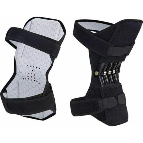 Knee Protector Joint Support Knee Pads Breathable Non-Slip Power Lift Knee Pads Rebound Spring Force Knee Booster Leg Protector