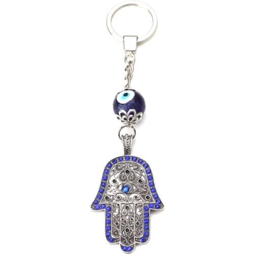Evil Eye new fashion eye Key Chain Jewelry Pendant, Evil Eye Crystal Key Chain, Hamsa Hand Key Ring Evil Eye Pendant