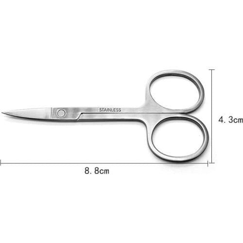 Cuticle Cutter Stainless Steel Dead Skin Remover 1Pcs Pedicure Scissors Nail Tool Eyebrow Small scissors