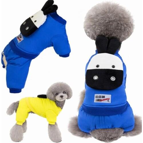 Super Warm Dog Clothes Winter Pet Dog Jacket Coat Puppy Chihuahua Clothing Hoodies For Small Medium Dogs Puppy Yorkshire Outfit