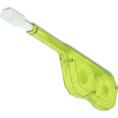 FTTH Optical Fiber pen For fiber optic IBC one-button adapter cleaner 600+ cleaner yellow