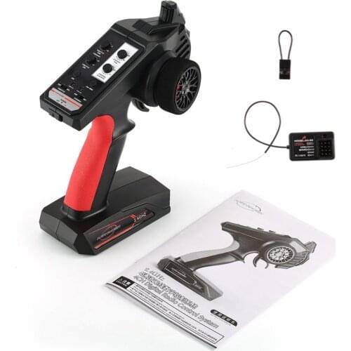 AUSTAR 2.4 4CH Radio Remote Control RC Transmitter for RC Car Off-road Vehicle Boat Truck Model Spare Toy Parts Wide application