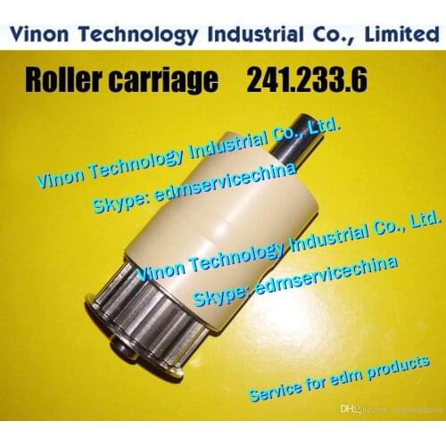 241.233.6 Ø30mm edm Roller Carriage 247.703.2, 247.703, 241.233 d=30mm for Agie AC150HSS-AC370HSS Driving roller wire pickup edm