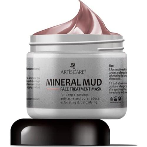 Mud Black Head Remover Masque Visage Cream Point Noir Facial Máscara Preta Limpeza De Pele Pimple Patch Maski Skin Care Beauty