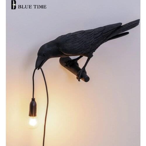 Led Bulb Creative Bird Modern Led Wall Lamp For Living room Dining room Bedroom Corridor Light Home Decorate Wall Light Fixtures
