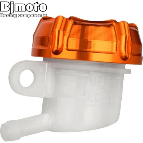 BJMOTO Motorcycle Universal Plastic Foot Rear Brake Master Cylinder Tank Oil Cup Fluid Bottle Reservoir Cups