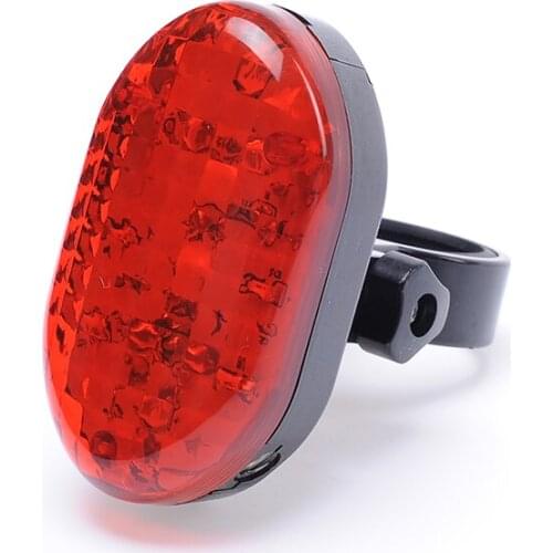 Leadbike Cycling Waterproof Laser Tail Light Bike Safety Warning Rear Light Bicycle Rear Lamp Flashing MTB Bike Accessories