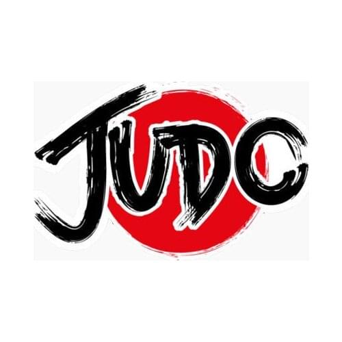 Funny JUDO Car Stickers Accessories Motorcycle Cover Scratches Waterproof PVC 11cm *7cm