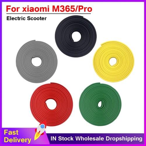 For Xiaomi Mijia M365 Skateboard Body Bumper Scratchproof Scratch Strip Electric Scooter Anti-collision Protection Strips