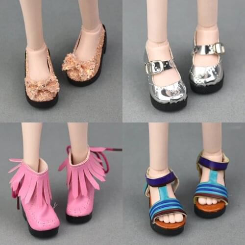 1/4 Doll Shoes / Flattie Flat Shoes, Princess Leather shoes Accessories For Baby Toy 1/4 Xinyi BJD SD night lolita Doll