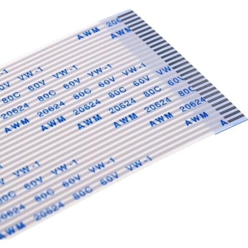 100pcs FFC FPC Flexible Flat Cable 1.25 mm pitch 30 PIN 80 100 150 200 300 450 500 600 mm Same Contact Sides Type A Forward