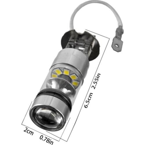 12v Car Lights 6000K High power Replacement 2pcs Auto LED Fog Bulb DRL