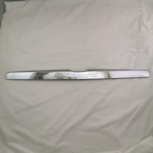 Car chrome accessories For Honda Accord 2.4 2003-2008 High-quality ABS Chrome plated Rear Trunk Lid Cover Trim Car-styling