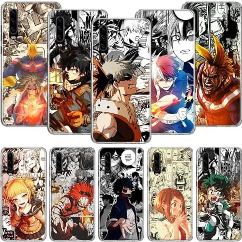 My Hero Academia Deku Phone Case For Huawei P30 P40 P20 P10 Mate 20 10 30 Lite Pro P Smart Z Plus Printing Cover Coque Shell