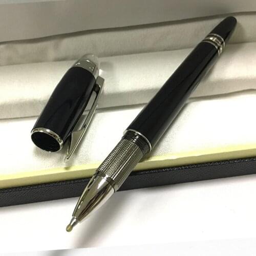 MB Black Rollerball Pen Inly Diamond Luxury Ballpoint Pen 14k Nib Fountain Pens 0.7mm Nib Ink Cute Stationery