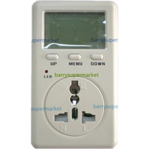 Digital Electricity Energy Meter Tester Monitor indicator Voltag Power Balance Energy saver Meter WF-D02A Taiwan plug