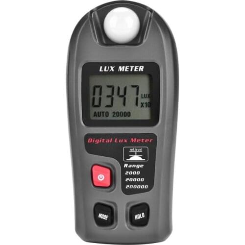MT-30 200,000 Environmental Testing Illuminometer Digital Luxmeter LCD Display Luminometer Photometer Light Meter Lux/FC Meters