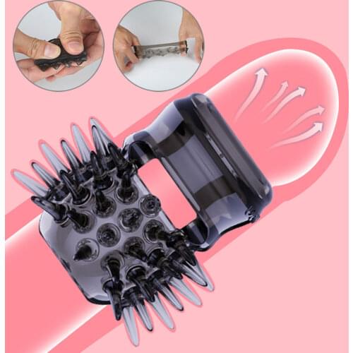 Penis Ring Sex Shop G-spot Vaginal Stimulator Soft Cock Ring Adult Products Male Masturbation Device Erotic Sex Toys for Couple