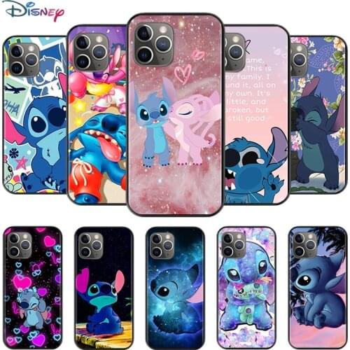 Disney Cartoon Animation Lilo Stitch For Apple iPhone 12 11 XS Pro Max Mini XR X 8 7 6 6S Plus 5 SE Soft TPU Silicone Phone Case