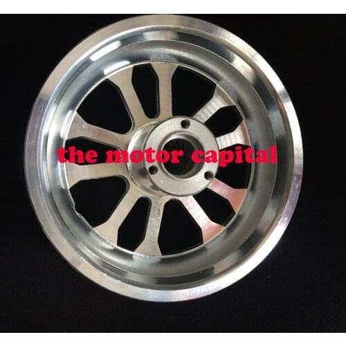6.5 inch rim Front/rear Wheel Rim 90/65-6.5 Tubeless Aluminium Front Wheel Hub fit Scooter with Wheel Axle Scooter Parts
