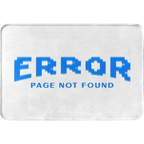 Linux Operating System Tux Penguin Kitchen Non-Slip Carpet Error Page Not Found Living Room Mat Welcome Doormat Floor Decor Rug