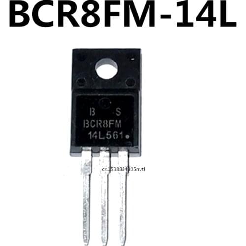 Original 10pcs/ BCR8FM-14L TO-220F 700V 8A