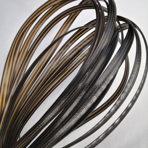 Black Table Rattan Repair Wicker Flat Synthetic PE Weaving Material Plastic For Knit Chair Furniture 500g