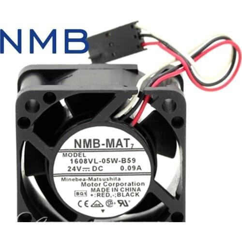 1pcs A90L-0001-0528 / 70 fan 1608KL-05W-B59 4020 40mm 40 * 40 * 20mm waterproof fan Fanuc cooling fan with original fittings