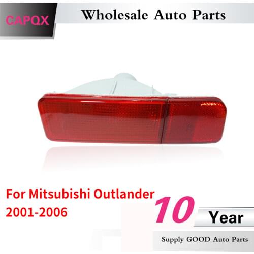 CAPQX For Mitsubishi Outlander 2001 2002 2003 2004 2005 2006 Rear Bumper Reflector light brake light taillight foglight fog lamp